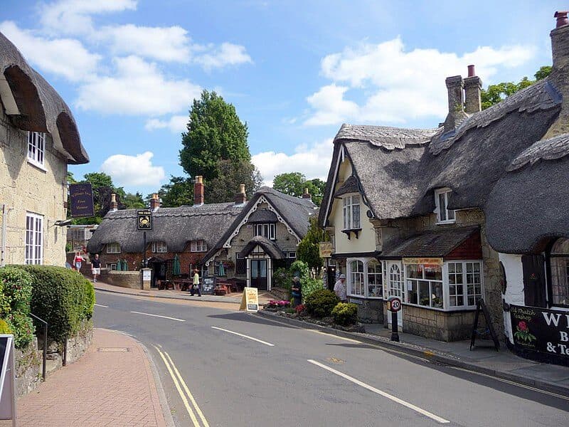 Thatched cottages in Shanklin Old Village